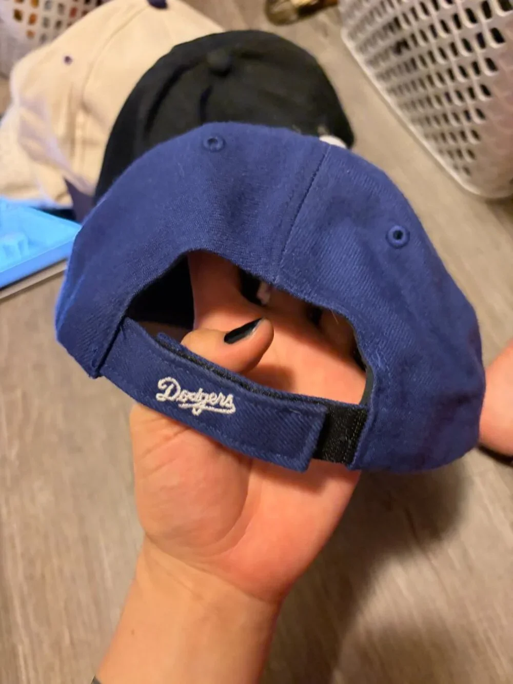 LA Dodgers Blue Baseball Hat OS Classic Dodger Blue